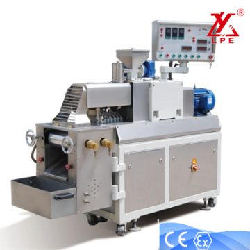 Continuous rotary extrusion machines