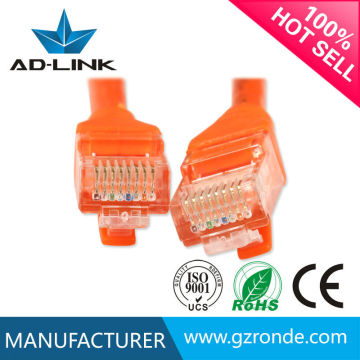 Manufacture supply Widercable Blue Flat RJ45 Lan Network Patchkabel CAT 7