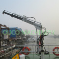 ระวางบรรทุกขนาดเล็ก 0.35T Telescopic Boom Yacht ใช้เครน