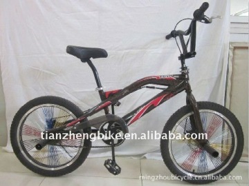bmx bicycle with specical frame