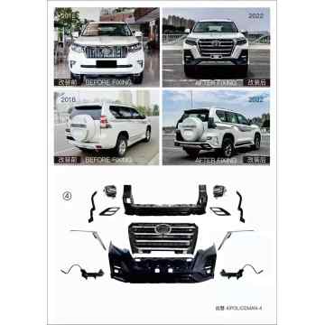 Prado Rangers 2018 Actualización 2022 Kit de carrocería para accesorios 4x4