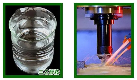 Triethanolamine in Cutting Fluid