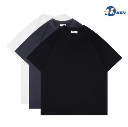 Oem Plain Huiben Cotton Custom Printing Blank T-shirt