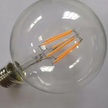 circular globe bulb G95 led filament lamp