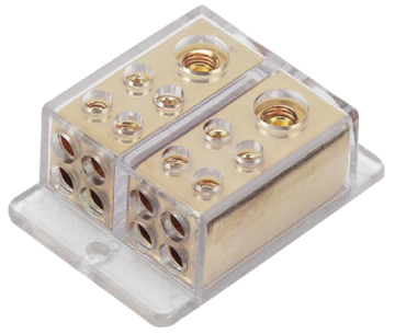 Metal Splitter Box Brass Copper Distribution Block