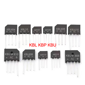 Pacchetto OEM KBL RECTIFICATORI PHONDE ASSIALE - KBL402, KBL406, KBL410, KBL608, KBL610