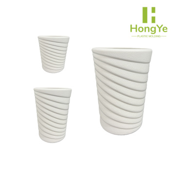 مجموعة زارع بلاستيكية مضلعة بثلاثة أحجام