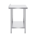 Hotel restaurant stainless steel kitchen table