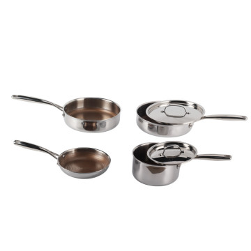 tri-ply cookware cooking pans saute pan