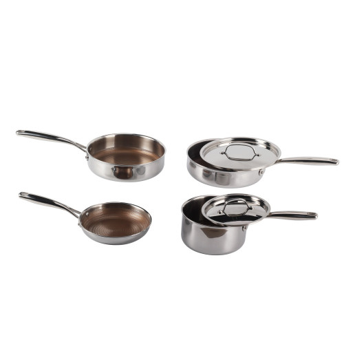 tri-ply cookware cooking pans saute pan