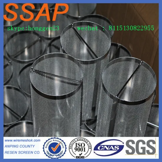 stainless steel chymic etching mesh filter disc plate