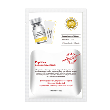 Whitening and Anti-Aging Facial Mask with Collagen for Moisturized Skin