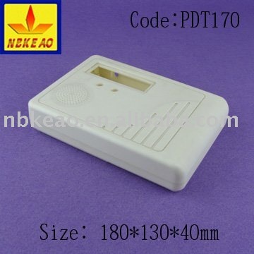Cina moulding pabrik plastik perumahan kandang desktop Plastik instrumen kasus perumahan kotak kawat PDT170 dengan ukuran 180*130*40mm