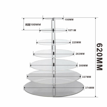 Hot Sale Pastry Decoration Tools & Acrylic Dessert Table Set