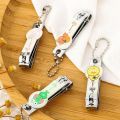 UUYP New Design Stainless Steel Nail Trimming Cutter Portable & Anti-Slip Simple Cute Animal Shape for Manicure & Finger Use
