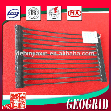 Uniaxial Plastic Gravel Grid used for bridge construction