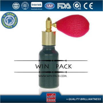 30ml green gasbag bottle with blue color gasbag sprayer, colored gasbag bottle manufacturer