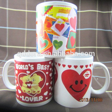 cute couple mug,design coffee mug,promotional ceramic coffee mug