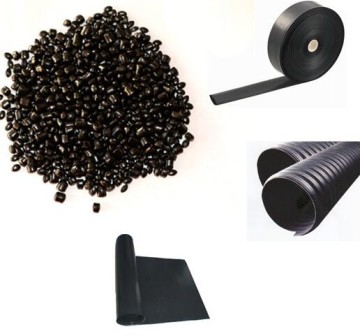 Masterbatch Black Color Containing 15%-45% Carbon Black, High Quality Masterbatch Black