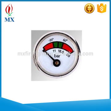 pressure gague for fire extinguisher / general fire extinguisher parts diaphragm pressure gauge