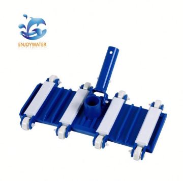 Hot Sales! 2018 Iron Weightd Eight wheels Pool flexible vacuum head VH07