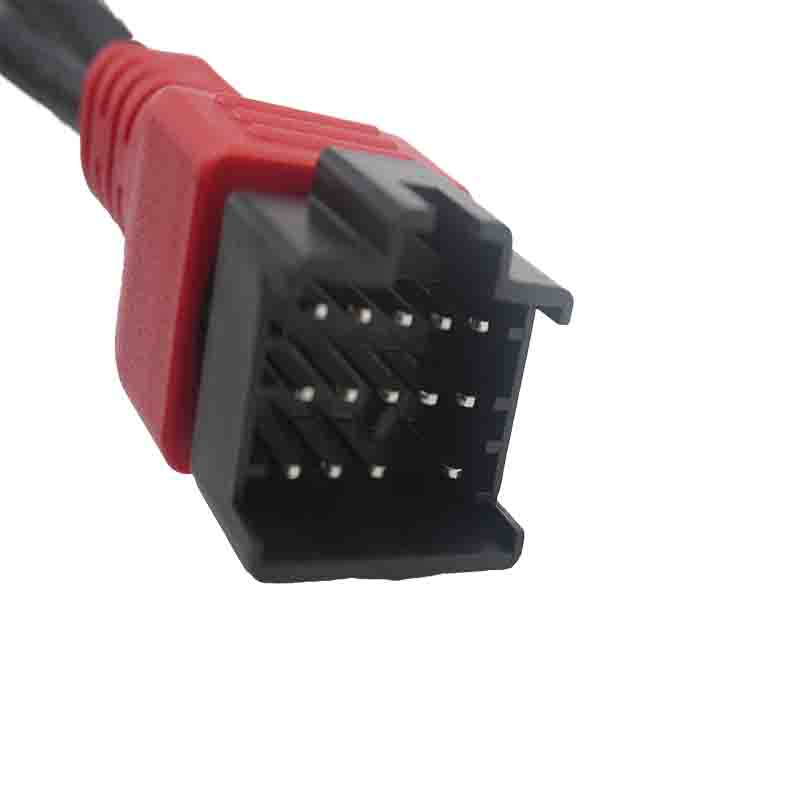 OBDII 16P female 15P to 15P connector