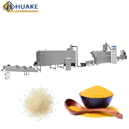 Golden Rice Production Line: Fortified Rice Making Machine & Instant Rice Extruder