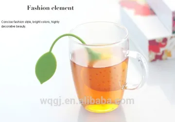 Cute Silicone Lemon Tea Infuser Cute Design Strainer for Teapot Teacup