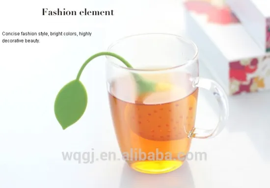 Cute Silicone Lemon Tea Infuser Cute Design Strainer for Teapot Teacup