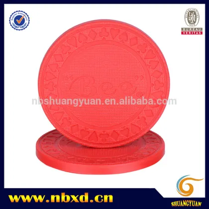 8g Bee Engraved Clay Poker Chip