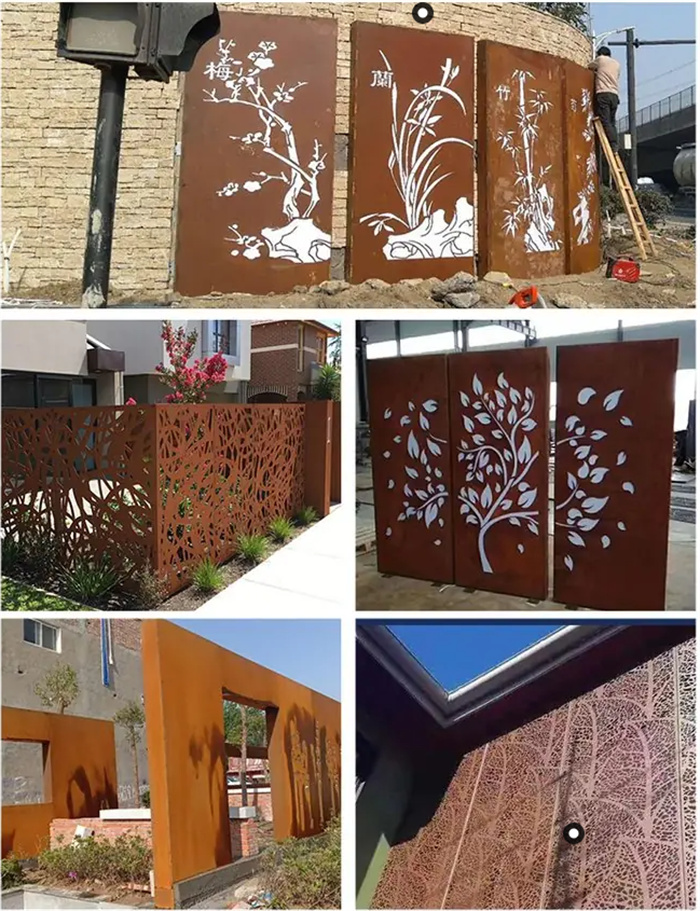 decorative outdoor panels