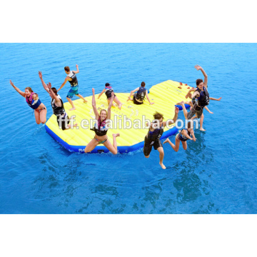 2016 Hot inflatable rave sports activity island