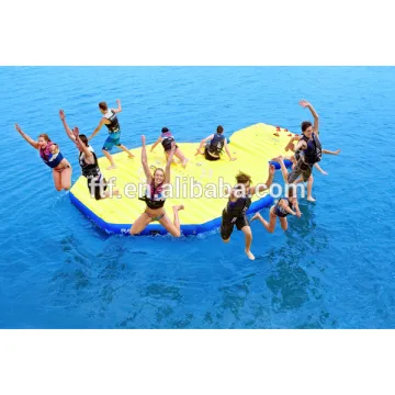 2016 Hot inflatable rave sports activity island