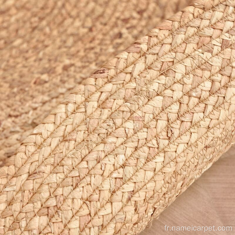 Home Resort Natural Traided Straw Floor Mat Tapis