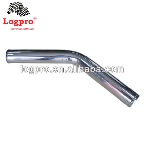 45 degree elbow Auto Aluminum Pipe air conditional, OD:13mm-127mm