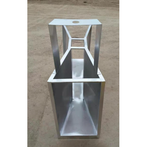 Fluxo de Parshall de aço inoxidável