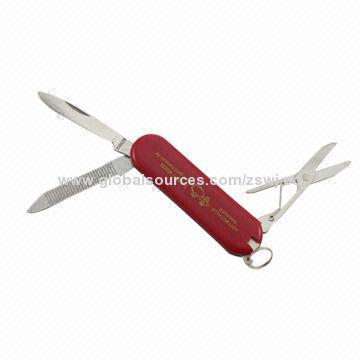 Mini Pocket Knife, Made of Stainless Steel 420 and ABS Plastic