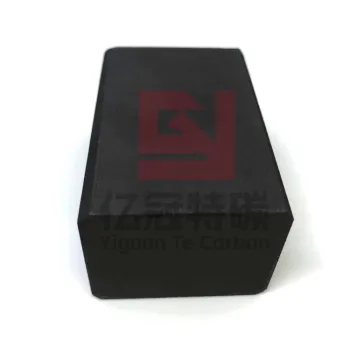 High density large graphite bolck