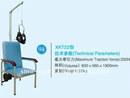 cervical vertebar hauling chair