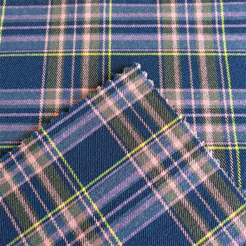 High-elasticity woven fabric, straight-stretch nr satin dyed stretch checkered fabric for leggings and tight-fitting p