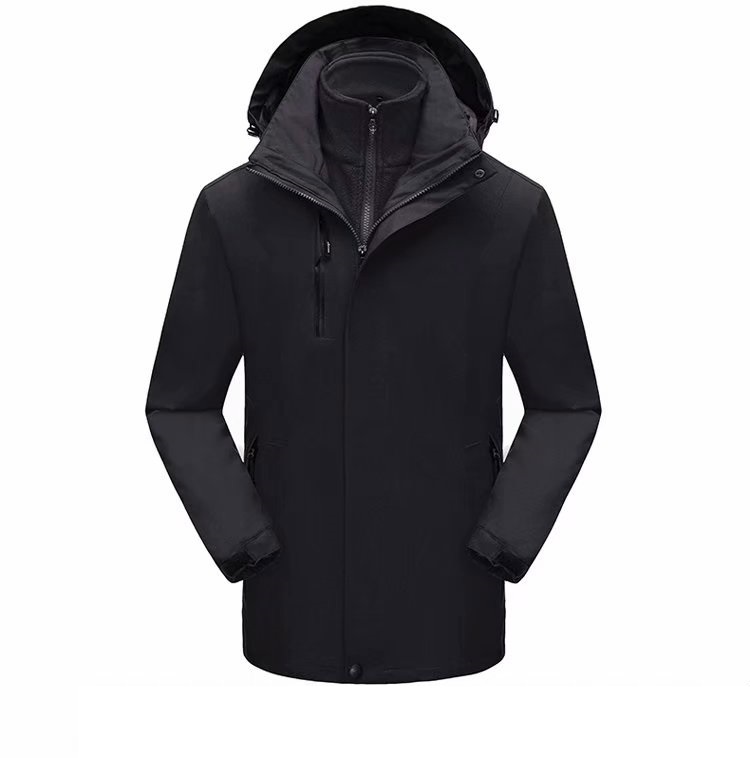 wholesale plain winter logo custom track windproof jacket