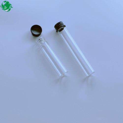 Different Size Glass Test Tube With Screw Cap