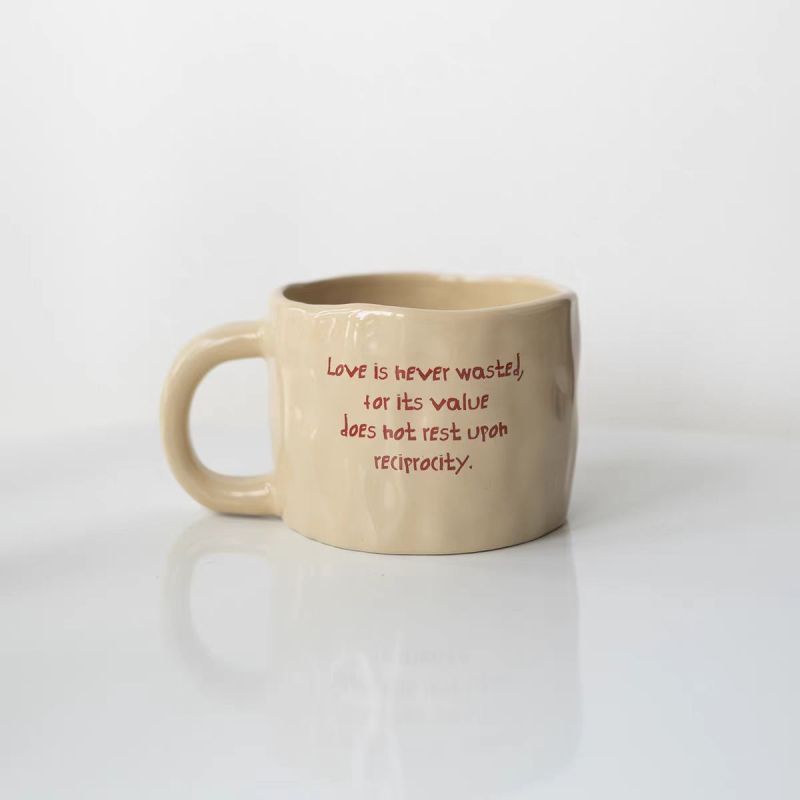 Inspirational Quote Ceramic Mugs Set