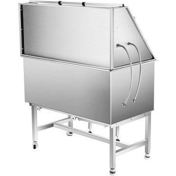 Pet Bathing Tub Stainless Steel Dog Grooming Tub for Large Dogs Supplier