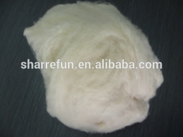 Sharrefun pure dehaired cashmere fibre Ivory 16.5mic 34-36mm