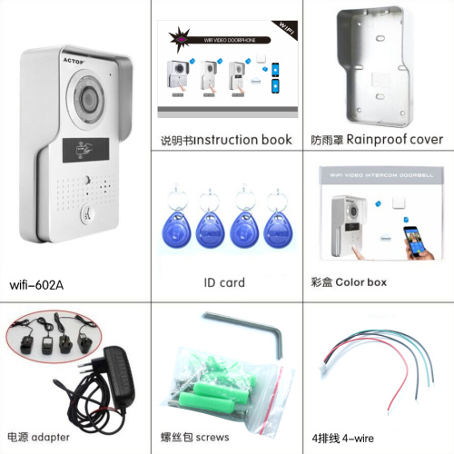 Trådlöst Wifi-intercom-system med stor kapacitet