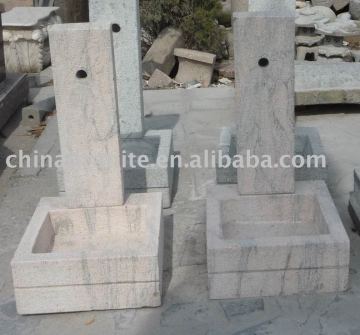 marble water fountain