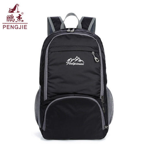 Mochila plegable unisex del viaje que acampa promocional al aire libre