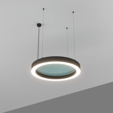 ECOJAS Professional Custom Aluminum Modern Acoustic LED Pendant Light