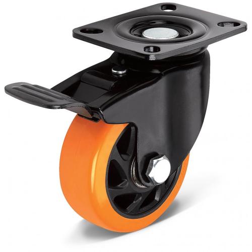 PU -Polyurethane mittelschwerer Casters